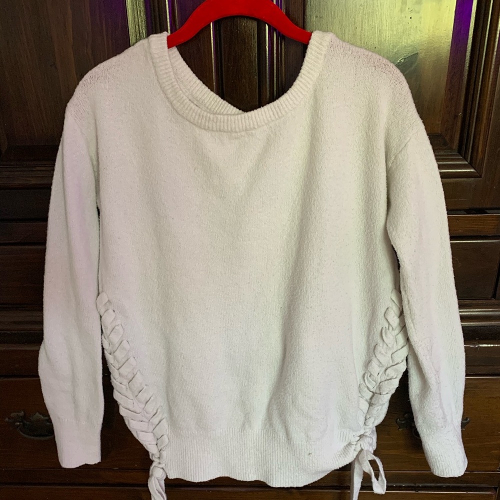 Garage white sweater